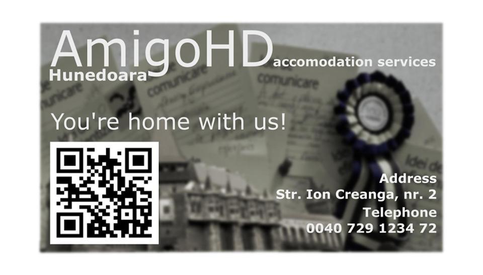 AmigoHD² Appartement Hunedoara Buitenkant foto